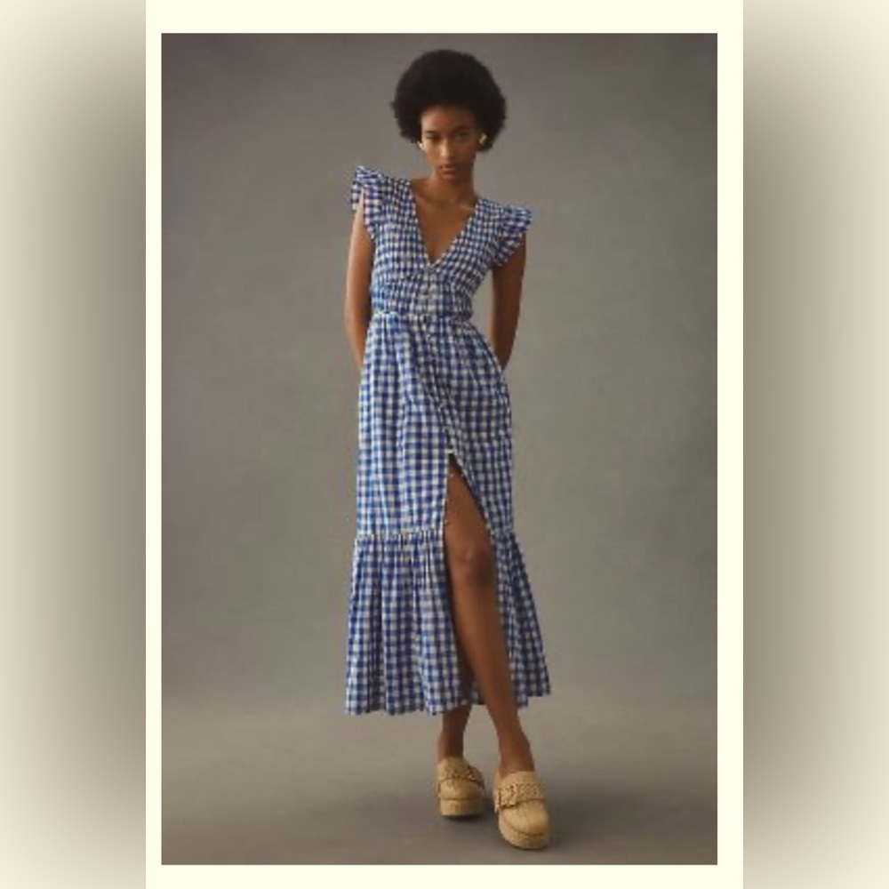 Anthropologie Peregrine Midi Dress, XS